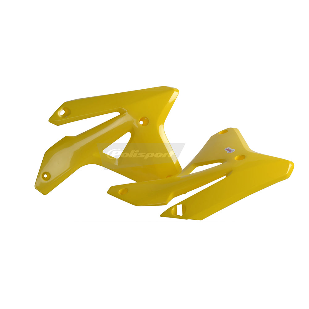 Polisport Rad Radiator Scoops Tank Panels For Suzuki RMZ 450 OEM Color Yellow RM 01 2007